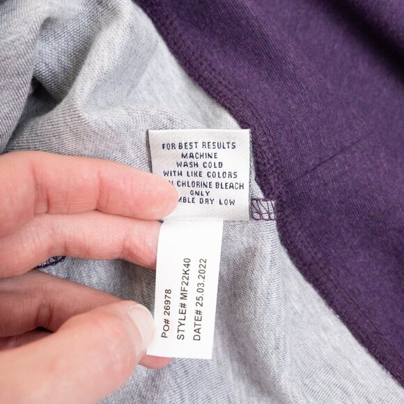 Peter Millar Crown Comfort Quarter-Zip Pullover Purple Mens XL - Picture 15 of 15